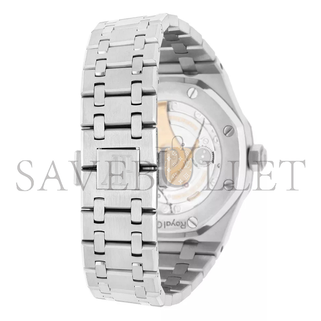 audemars P*g*et royal oak ladies 37 automatic diamond bezel watch 15451st.zz.1256st.01